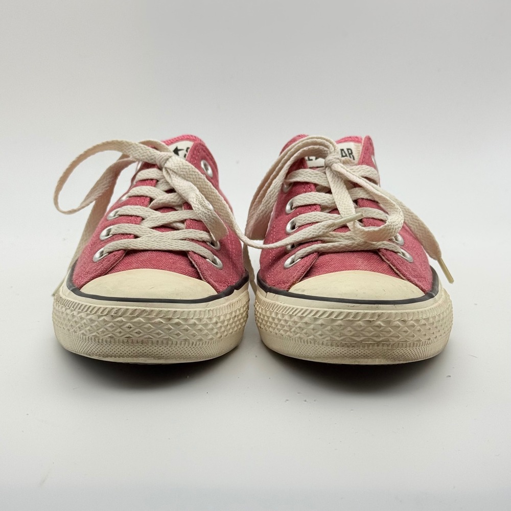 Converse Chuck Taylor All Star Low Top Sneakers Womens 7 Pink Canvas - Picture 6 of 9